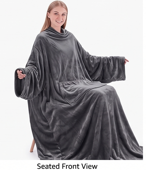 The Ultimate wearable blanket hoodie