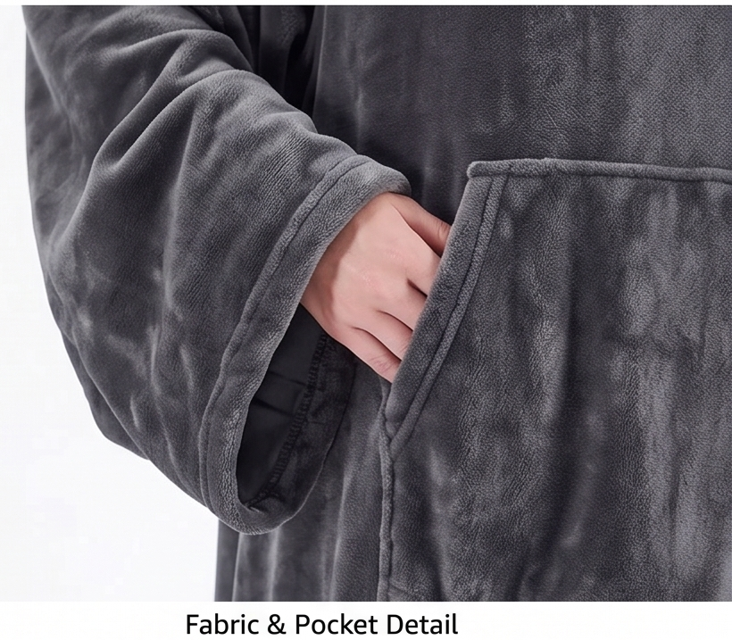 The Ultimate wearable blanket hoodie